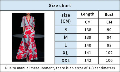 EtherealBe boho v neck maxi dress with pockets featuring a floral design and a flowing silhouette