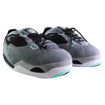 EtherealBe bread foam sneakers slippers in gray with soft plush material and stylish design