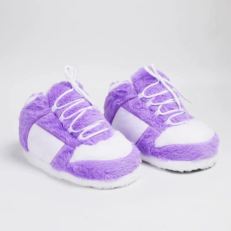 EtherealBe purple bread foam sneakers slippers designed for comfort and style at home
