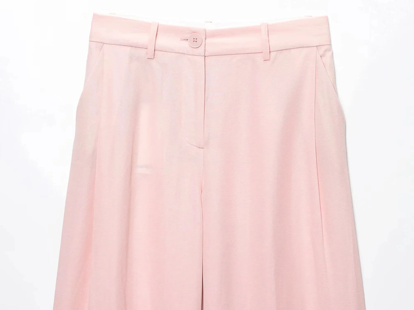 EtherealBe Casual Chic Office Lady Pantsuit in Soft Pink with Tailored Design and Elegant Finish