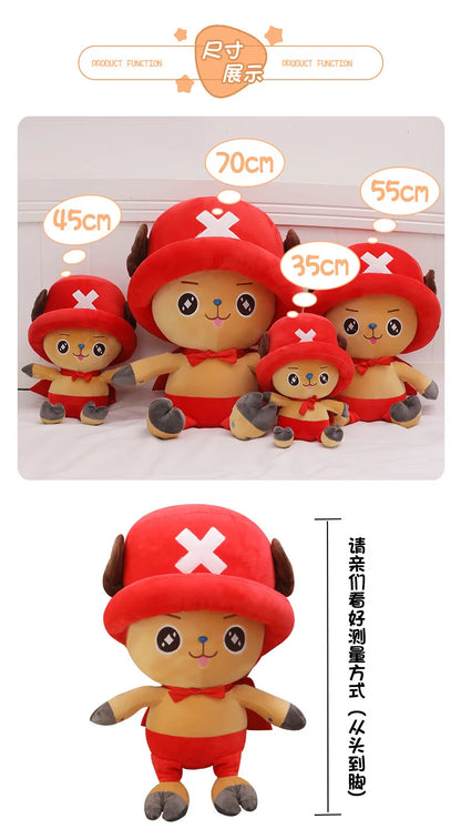 EtherealBe Chopper anime kids plush toy available in various sizes for cuddly fun