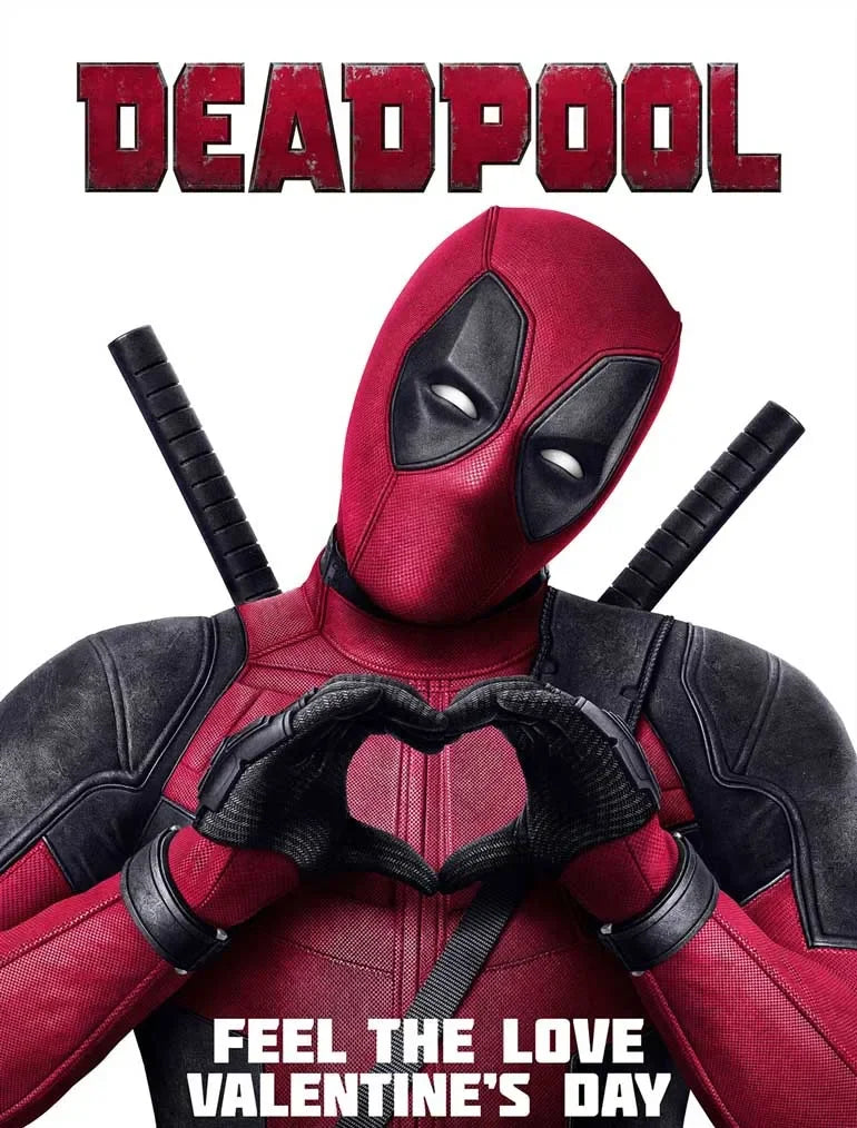 EtherealBe Deadpool costume mask for Halloween. Realistic full face red and black movie replica