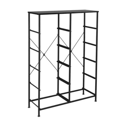 EtherealBe 10 drawer storage cabinet with a sleek black metal frame for organized storage in any space
