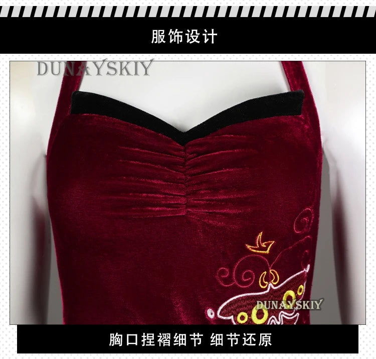 EtherealBe Resident Evil Ada Wong cosplay costume featuring a stylish design with intricate detailing