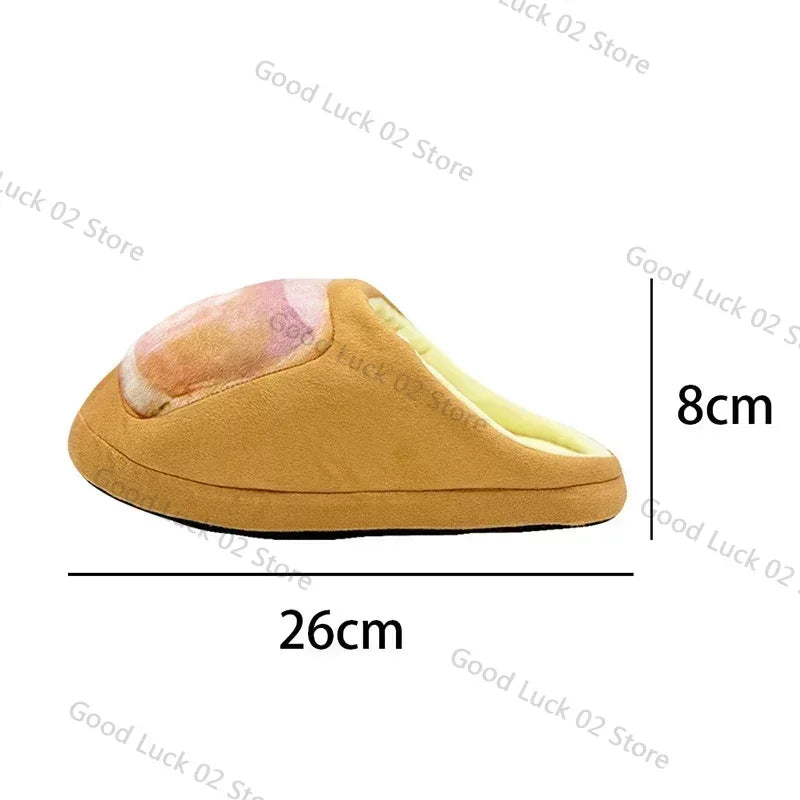EtherealBe novelty big toe slippers for home in soft plush design with cozy lining for comfort