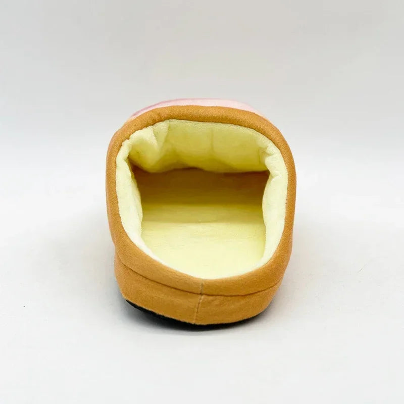 EtherealBe novelty big toe slippers for home with a cozy design and soft lining