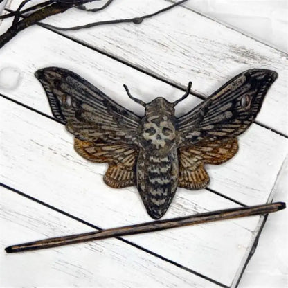 Halloween Hair Barrette For Women Retro Witch Skull Moth Hair Sticks  Butterfly Gothic Hairpin Pagan Hair Jewelry Party Gifts