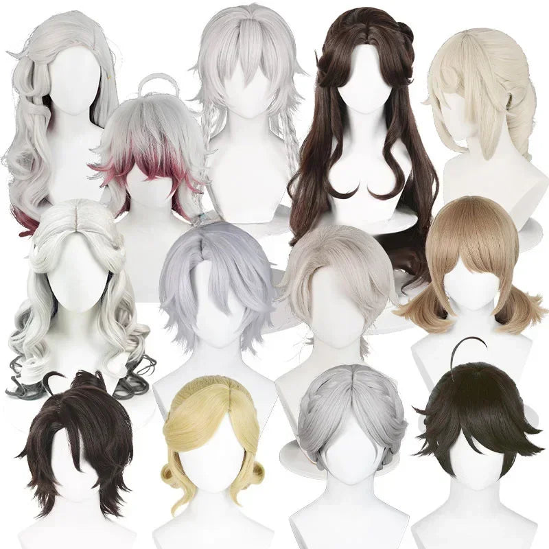 Collection of EtherealBe Ada Mesmer costume wig for Halloween in various styles and colors