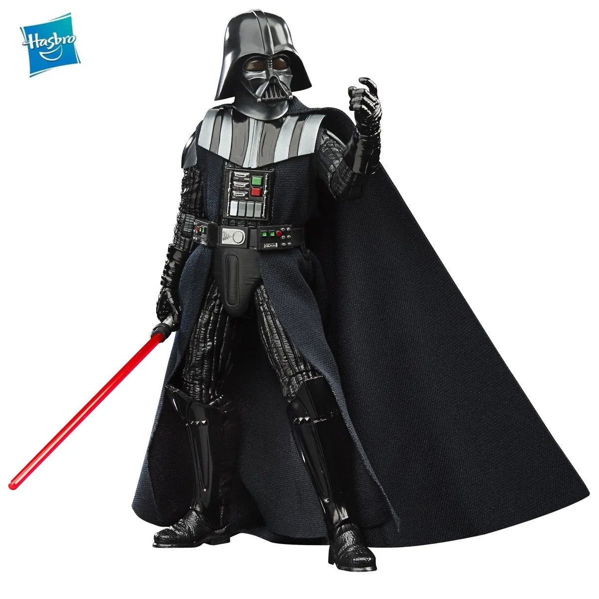 Star Wars action figures for collectors Darth Vader poseable figure with fabric cape and red lightsaber