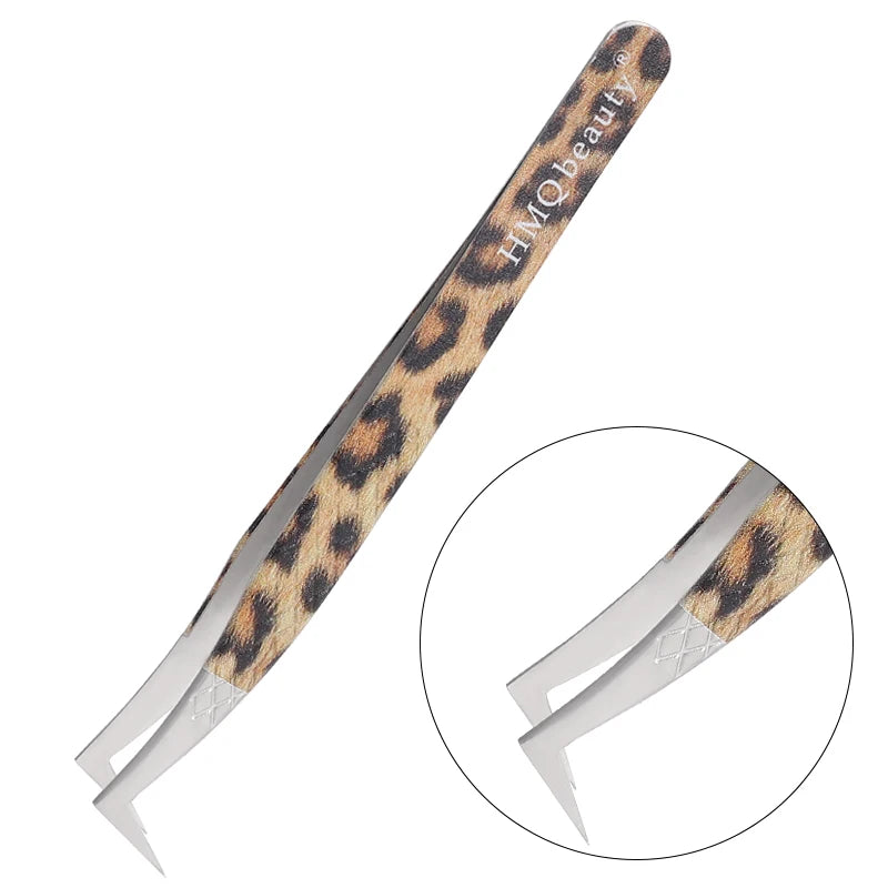 EtherealBe eyelash extension tweezers with precision tips for easy lash application