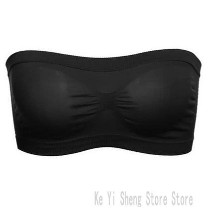 EtherealBe versatile wrap-around bra in black for a seamless and supportive fit