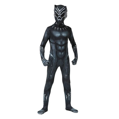 EtherealBe Kids Spiderman Halloween costume with mask and detailed bodysuit for imaginative play