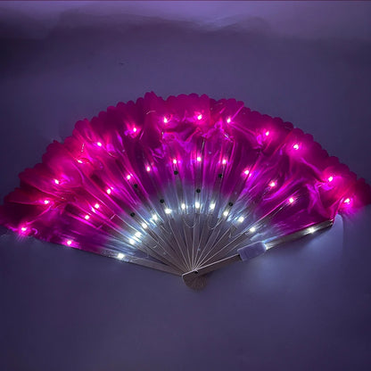 EtherealBe LED butterfly wing cloak with vibrant pink and white lights for stunning costumes