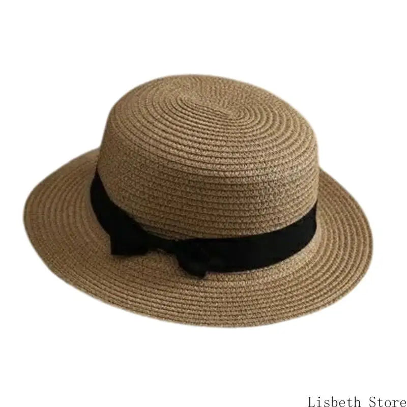 EtherealBe creative ladies hat with secure fit featuring a stylish black ribbon detail