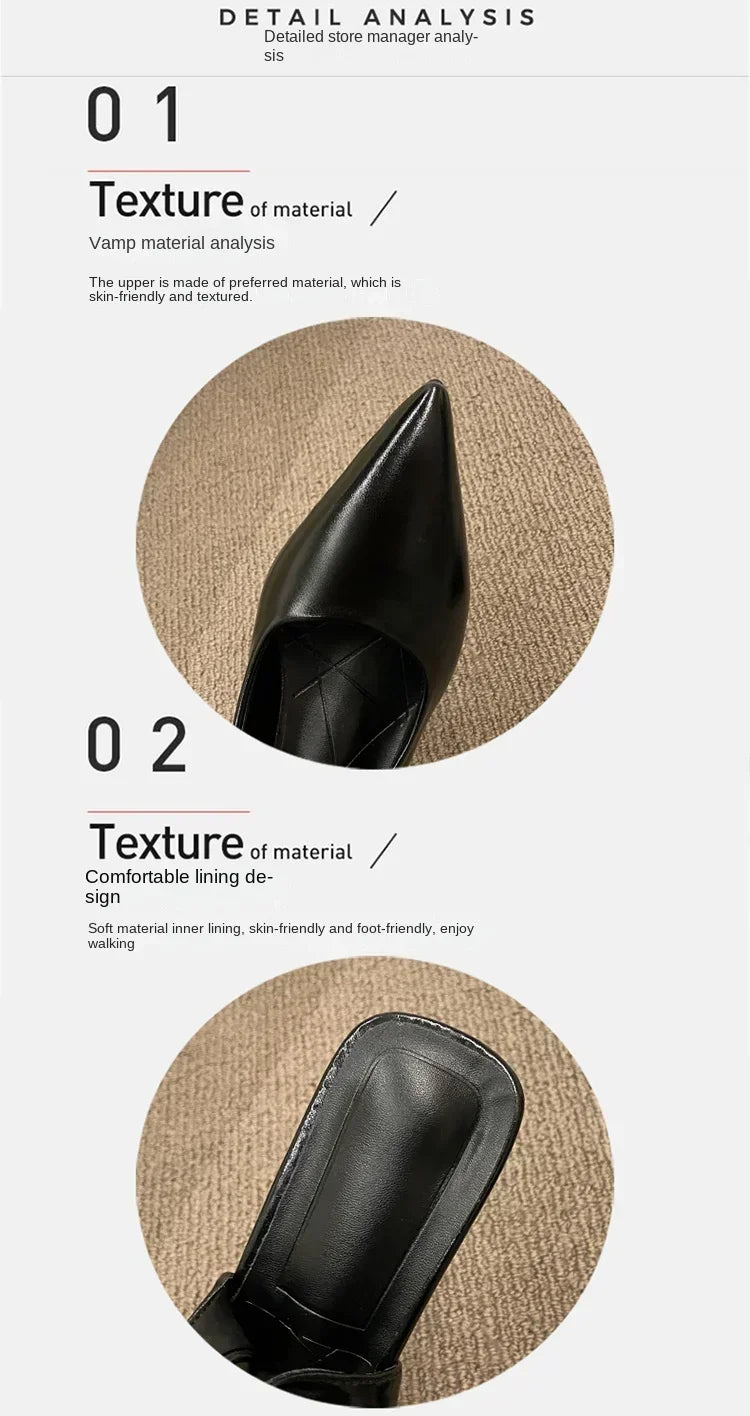 EtherealBe mid heel pointed toe slingback shoes in black with comfortable lining detail