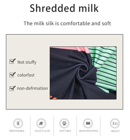 Shredded milk fabric showing comfortable and soft texture for Nightmare Before Christmas Sadly cosplay costume