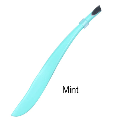 Mint Green Colorful stainless steel lash clamps for precise eyelash application