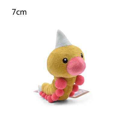 EtherealBe Pokemon soft plush toys for kids featuring a cute, yellow caterpillar design