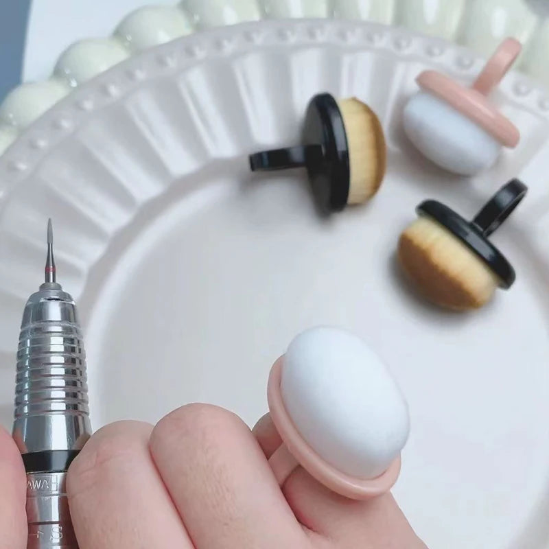 EtherealBe professional manicure cleaning brush set with ergonomic design and precision tips for nail care