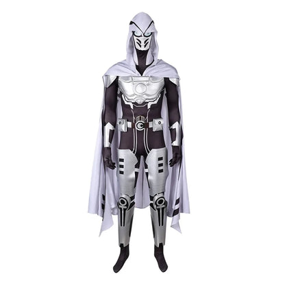 EtherealBe Psylocke cosplay costume featuring a sleek design with a hood and cape