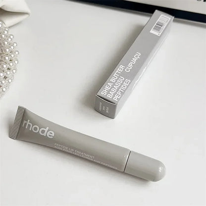 EtherealBe gray Rhode peptide lip treatment tube and box Flavored moisturizing lip balm for dry lips