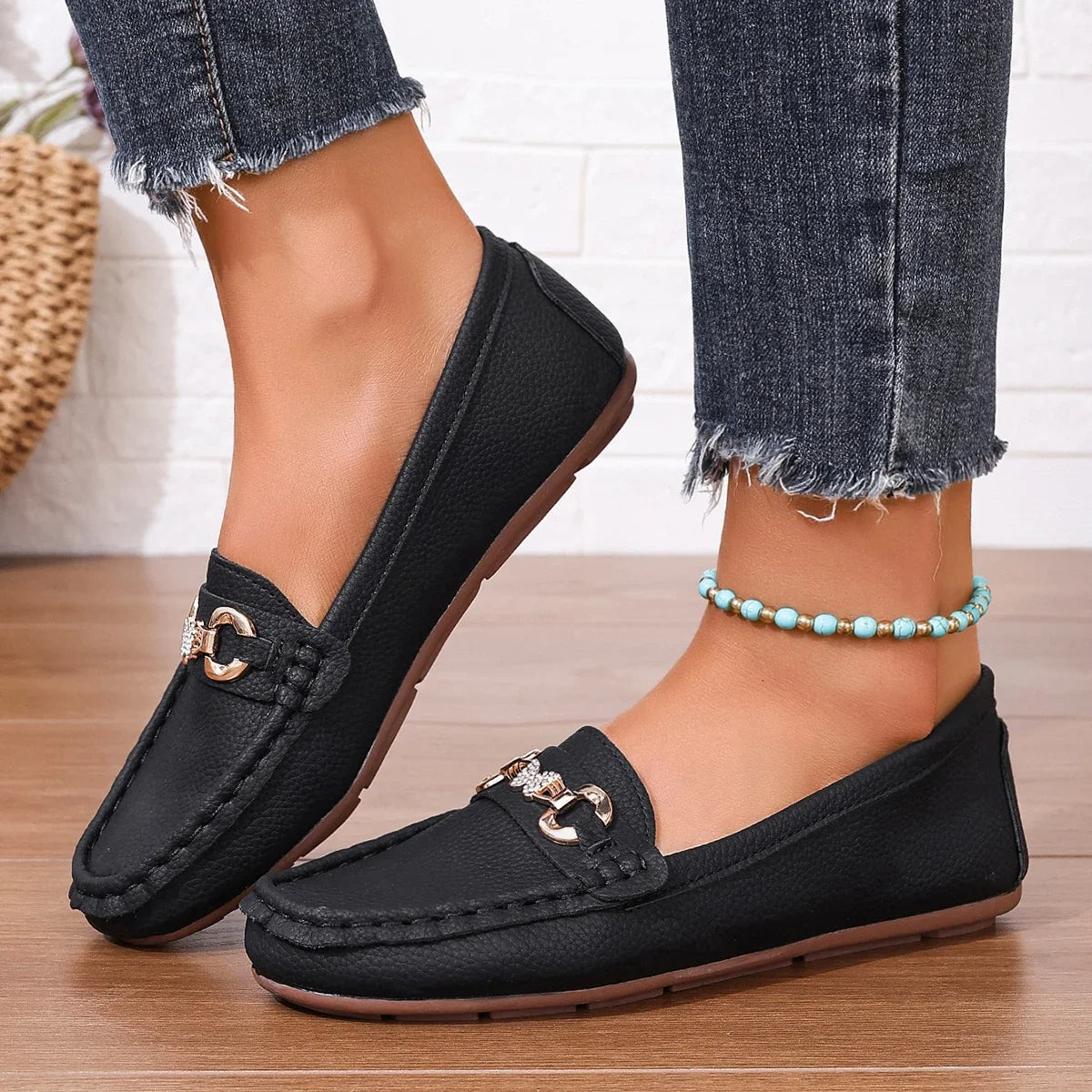EtherealBe women's slip on Mary Jane shoes in black with stylish design and comfortable fit