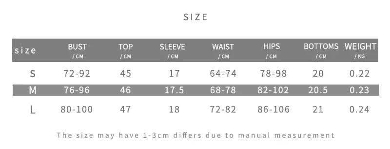 EtherealBe see through tassel skirt set with size chart for accurate fitting