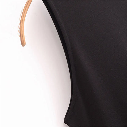 EtherealBe sleeveless chic cocktail dress with elegant design and smooth fabric detail