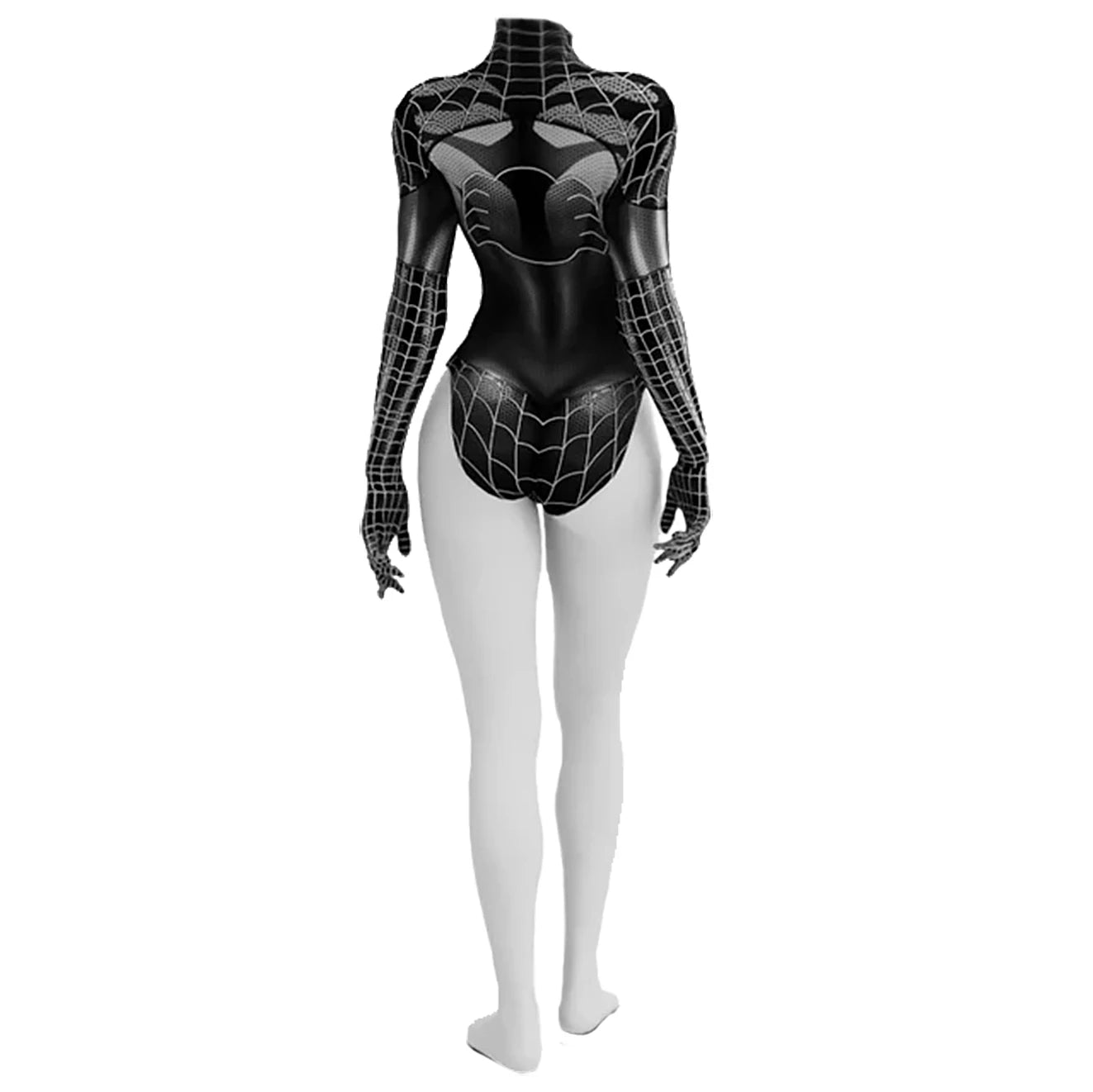 EtherealBe Spider Woman cosplay costume for women with detailed black and web design