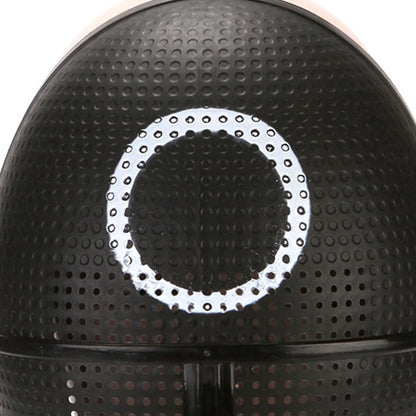 EtherealBe Squid game calamari cosplay mask featuring a distinctive circular design and perforated texture
