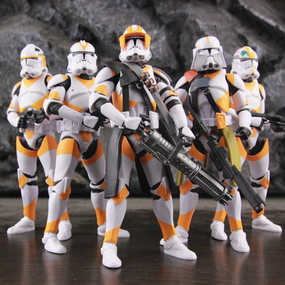 Star Wars 212th Clone Trooper action figure set featuring detailed design and articulation for collectors