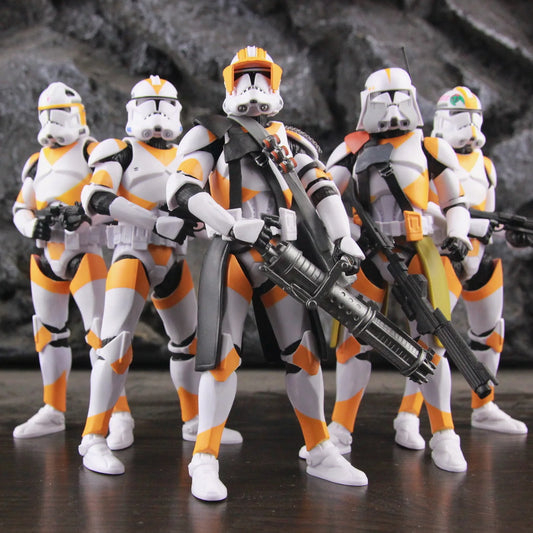 Star Wars 212th Clone Trooper action figure set featuring detailed design and articulation for collectors