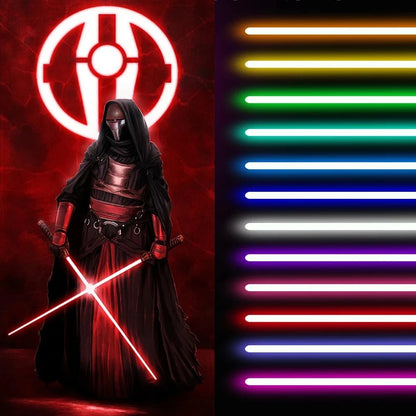EtherealBe Star Wars cosplay saber toy with vibrant light colors and a stylish design for fans