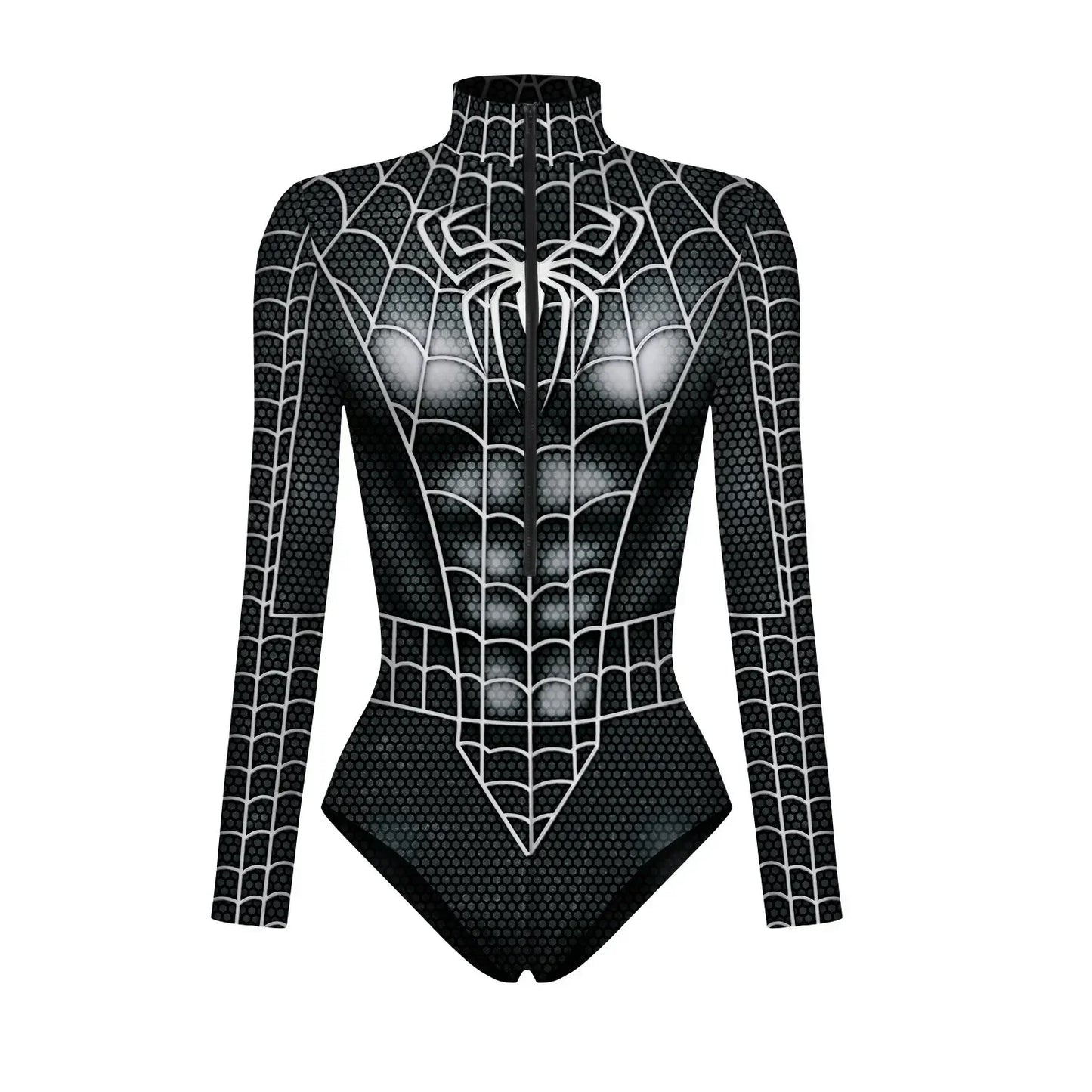 EtherealBe Women's Spider-Man Inspired Bodysuit for superhero cosplay costumes for women