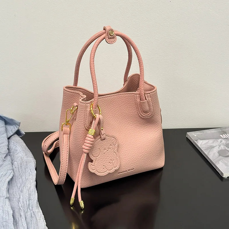 Trendy pink EtherealBe handbag, perfect fashionable work bags for women with elegant design and spacious interior