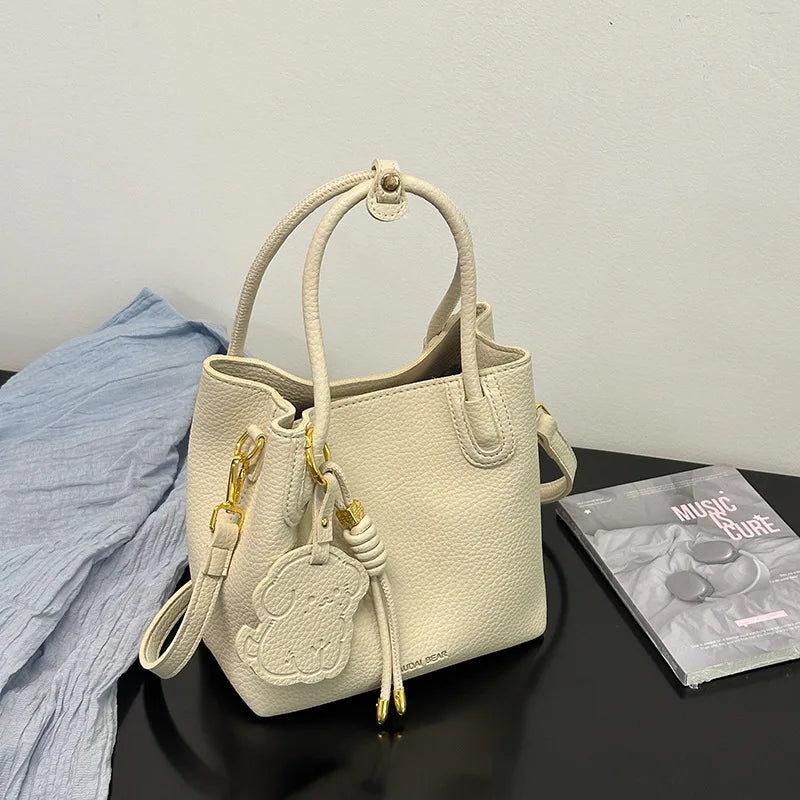 Stylish cream handbag by EtherealBe, perfect as fashionable work bags for women with a chic design