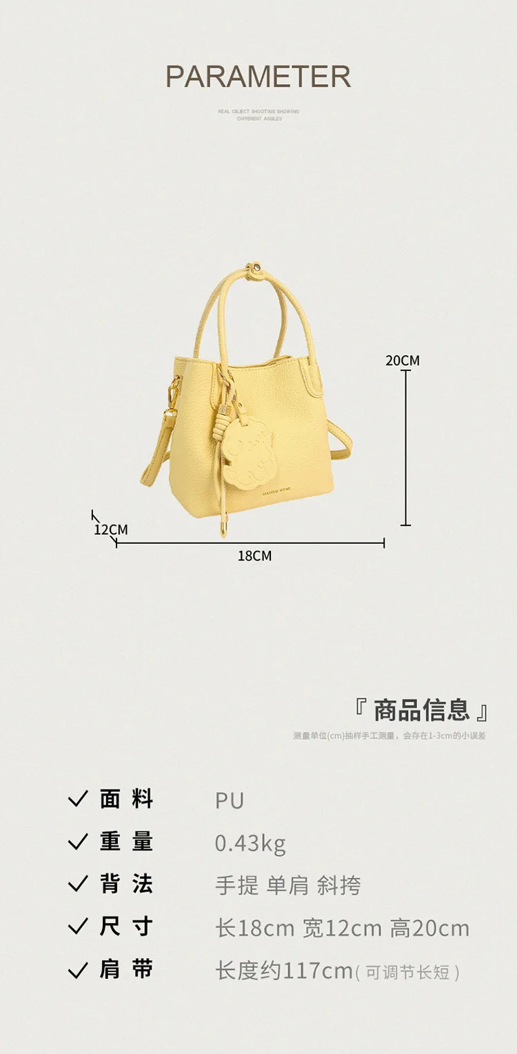 Trendy yellow EtherealBe handbag, ideal for stylish organization, perfect fashionable work bags for women