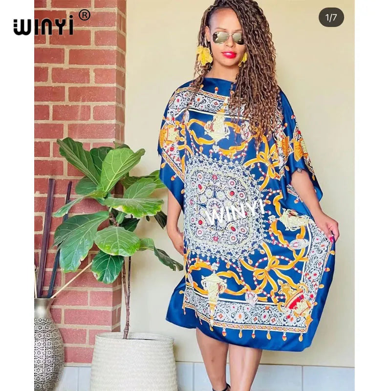 EtherealBe long femme chic vestido for women featuring vibrant colors and elegant design