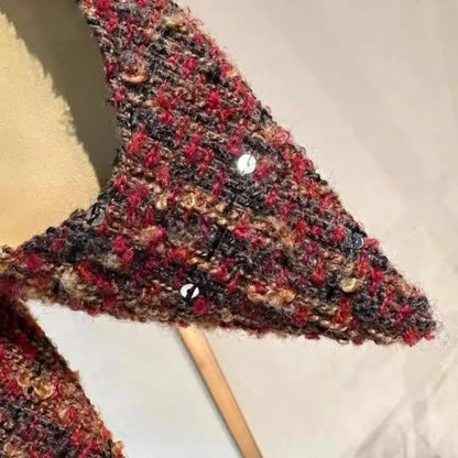 Close-up of EtherealBe women's suede stiletto pumps in rich textures and colors