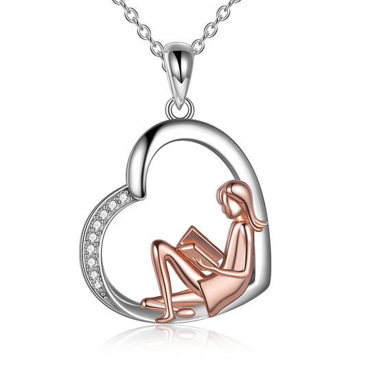 Sterling Silver Graduation Gifts College Graduation Heart Necklace