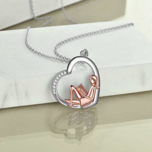 Sterling Silver Graduation Gifts College Graduation Heart Necklace