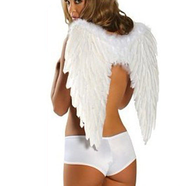 Wings adult erotic lingerie Halloween costume angel play