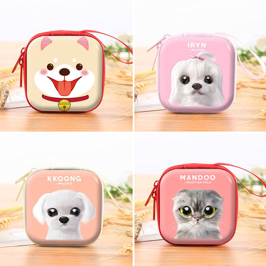 Creative Tinplate Square Coin Purse