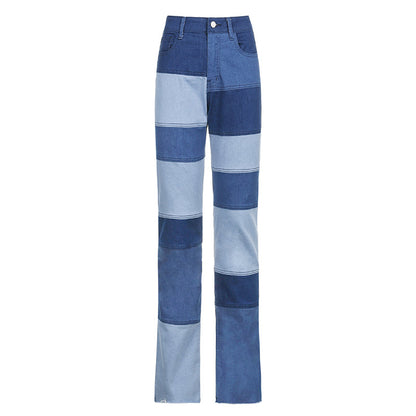 European And American High Street Jeans In Three Colors