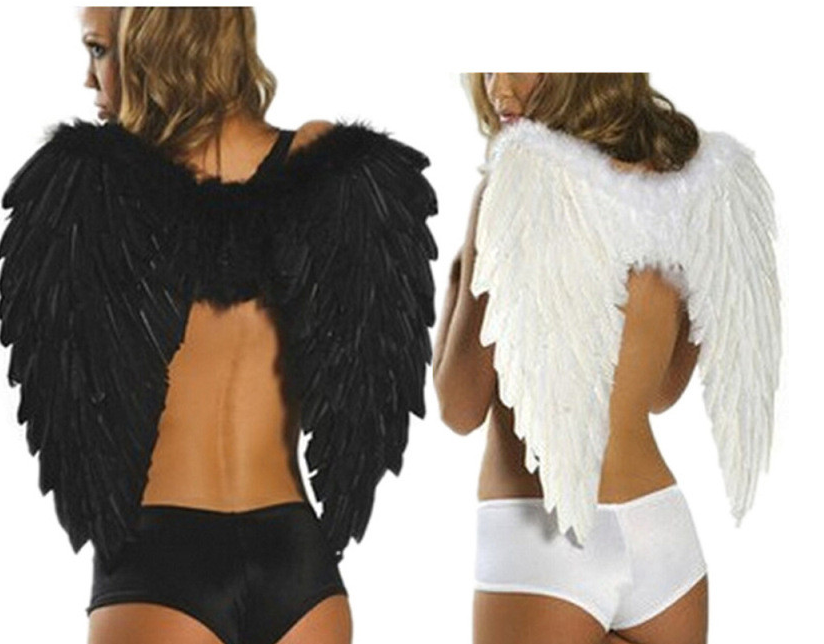 Wings adult erotic lingerie Halloween costume angel play