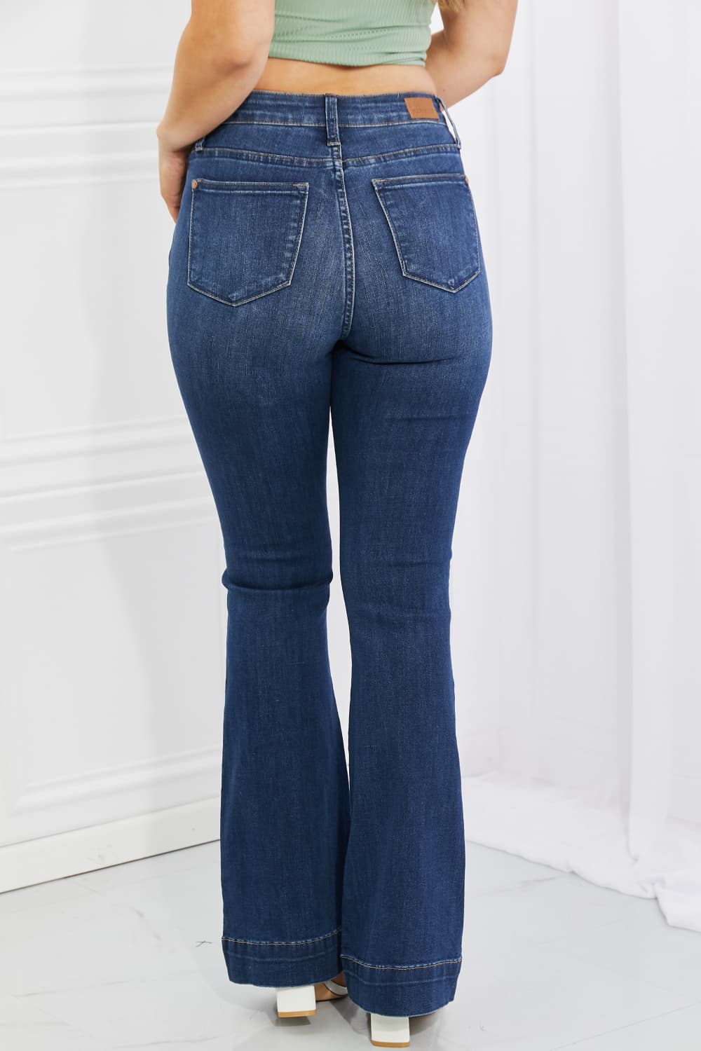 Judy Blue Olivia Full Size High Waisted Flare Jeans