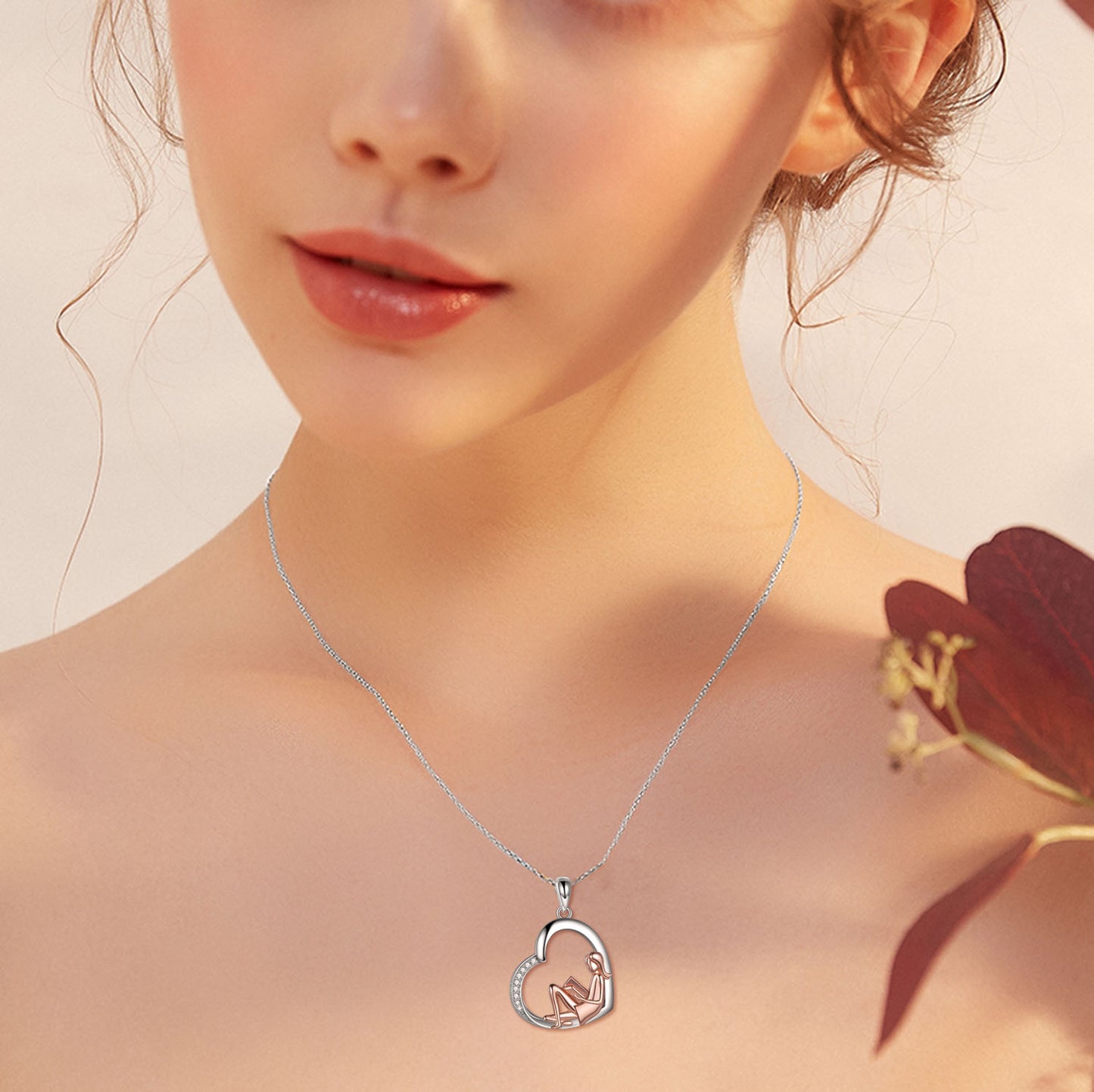 Sterling Silver Graduation Gifts College Graduation Heart Necklace