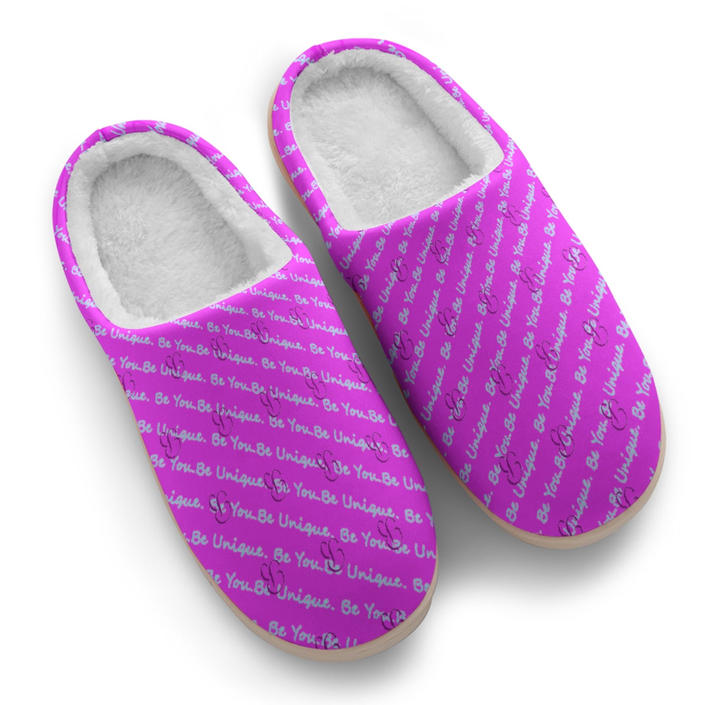 EtherealBe Pink Plush Slippers - Be Unique. Be You.