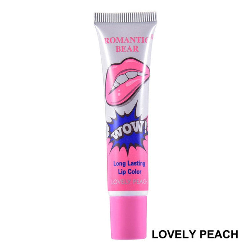 6 Colors Amazing Peel Off Liquid Lipstick Waterproof Long Lasting Lip Gloss Tint Moisturizing Tear Off Lip Stain Makeup Cosmetic