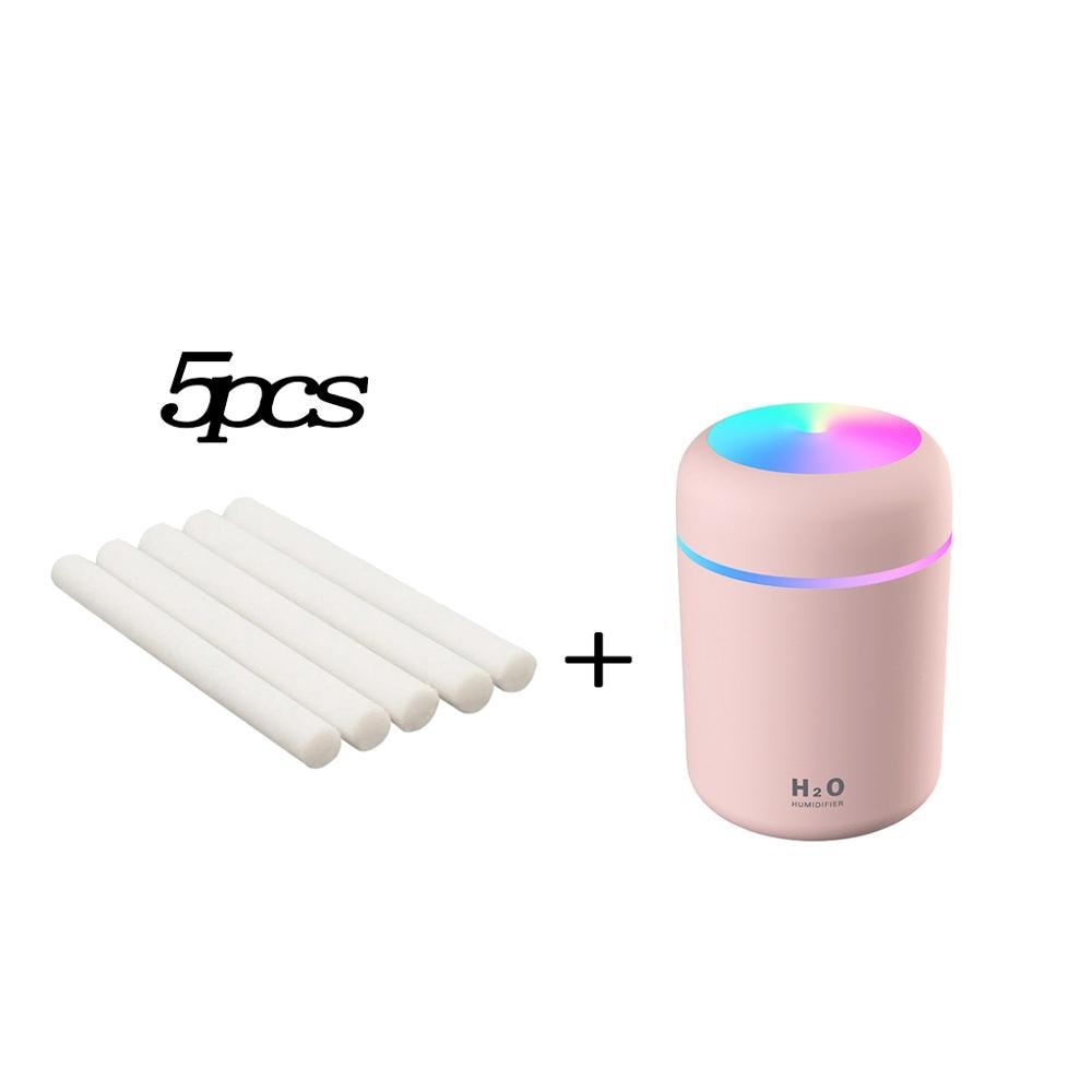 Electric Air Mist Humidifier 300ml Essential Oil Diffuser Home Fragrance USB Cool Mist Humidifier Air Freshener for Office Car